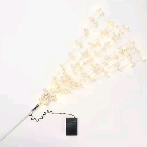 Festive Pearl White LED Branch Lights Bethlehem Lights - Picture 1 of 13
